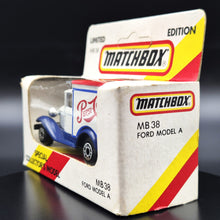 Load image into Gallery viewer, Matchbox 1984 Ford Model A Van Pepsi-Cola White Series 1-75 MB38 Boxed Limited Edition