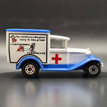 Load image into Gallery viewer, Matchbox 1991 Ford Model A Van The Childrens Hospital Camperdown 1-75 Series MB38 Special Edition Boxed