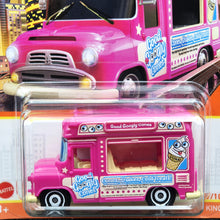 Load image into Gallery viewer, Matchbox 2023 Ice Cream King Pink #59/100 MBX Metro New Long Card