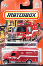 Load image into Gallery viewer, Matchbox 2024 International Terrastar Red #71 MBX Metro New Long Card