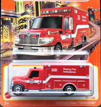 Load image into Gallery viewer, Matchbox 2024 International Terrastar Red #71 MBX Metro New Long Card