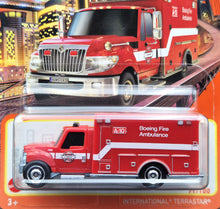 Load image into Gallery viewer, Matchbox 2024 International Terrastar Red #71 MBX Metro New Long Card