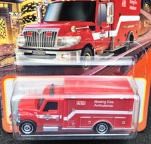 Load image into Gallery viewer, Matchbox 2024 International Terrastar Red #71 MBX Metro New Long Card