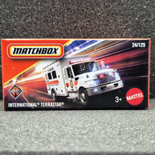 Load image into Gallery viewer, Matchbox 2025 International Terrastar White #24 MBX Rescue New Sealed Box