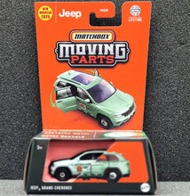 Load image into Gallery viewer, Matchbox 2025 Jeep Grand Cherokee Mint Green Moving Parts 17/50 New