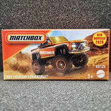 Load image into Gallery viewer, Matchbox 2025 MBX Field Car Convertible Orange #93 MBX Adventure New Sealed Box