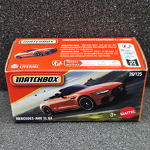 Load image into Gallery viewer, Matchbox 2025 Mercedes-AMG SL 63 Orange #26 MBX Road Trip New Sealed Box
