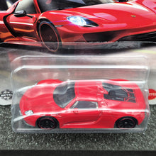 Load image into Gallery viewer, Matchbox 2025 Porsche 918 Spyder Red #15 MBX Showroom New Long Card