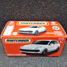 Load image into Gallery viewer, Matchbox 2024 Porsche Cayenne Turbo Pearl White #27 MBX Metro New Sealed Box