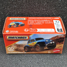 Load image into Gallery viewer, Matchbox 2025 Volkswagen Beetle 4x4 Light Blue #12 MBX Adventure New Sealed Box