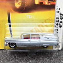 Load image into Gallery viewer, Matchbox 2008 '63 Cadillac Hearse Silver #55 City Action 11/12 New Long Card