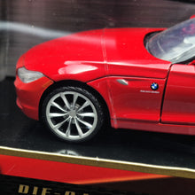 Load image into Gallery viewer, MotorMax 2010 BMW Z4 Roadster Red Timeless Legends #73349 1-24 Diecast Car