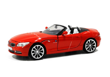 Load image into Gallery viewer, MotorMax 2010 BMW Z4 Roadster Red Timeless Legends #73349 1-24 Diecast Car