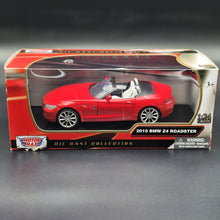 Load image into Gallery viewer, MotorMax 2010 BMW Z4 Roadster Red Timeless Legends #73349 1-24 Diecast Car