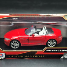 Load image into Gallery viewer, MotorMax 2010 BMW Z4 Roadster Red Timeless Legends #73349 1-24 Diecast Car