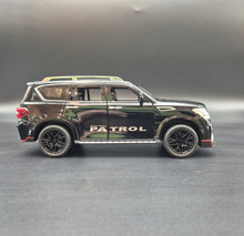 Load image into Gallery viewer, Explorafind 2023 Nissan Patrol Black 1:24 Die Cast Car