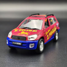 Load image into Gallery viewer, Official AFL 2013 Brisbane Lions Toyota RAV4 Dark Red AFL Collectable Model Car 1:43 Diecast