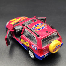 Load image into Gallery viewer, Official AFL 2013 Brisbane Lions Toyota RAV4 Dark Red AFL Collectable Model Car 1:43 Diecast