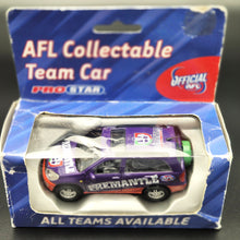 Load image into Gallery viewer, Official AFL 2013 Fremantle Dockers Toyota RAV4 Purple AFL Collectable Model Car 1:43 Diecast