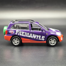 Load image into Gallery viewer, Official AFL 2013 Fremantle Dockers Toyota RAV4 Purple AFL Collectable Model Car 1:43 Diecast