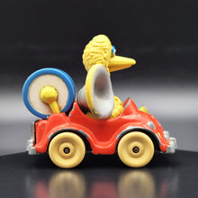 Load image into Gallery viewer, Playskool Sesame Street 1987 Big Bird's Music Car Orange #71 Muppets Die Cast Cars