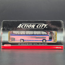 Load image into Gallery viewer, Realtoy Mercedes-Benz Travego Coach Action City Coach Bus #18378 1:87 H0 Scale Diecast