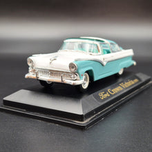 Load image into Gallery viewer, Road Signature 1955 Ford Fairlane Crown Victoria Turquoise #94202 1:43 Die Cast Car