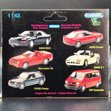 Load image into Gallery viewer, Schabak Modell 1990 Ford Escort Wagon (Estate) Black #1096 1:43 Die Cast Model