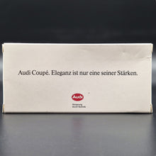 Load image into Gallery viewer, Schabak Modell 1991 Audi Coupe Quattro Black #1050 1:43 Die Cast Model