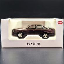 Load image into Gallery viewer, Schabak Modell 1992 Audi 80 Bordeaux #1031 1:43 Die Cast Model