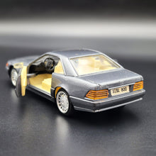 Load image into Gallery viewer, Superior Sunnyside 1989 Mercedes Benz 500SL Dark Grey 1:24 SS 7705 Die Cast Model