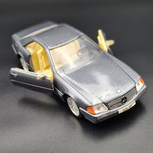 Load image into Gallery viewer, Superior Sunnyside 1989 Mercedes Benz 500SL Dark Grey 1:24 SS 7705 Die Cast Model