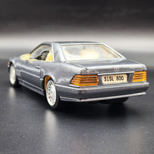 Load image into Gallery viewer, Superior Sunnyside 1989 Mercedes Benz 500SL Dark Grey 1:24 SS 7705 Die Cast Model