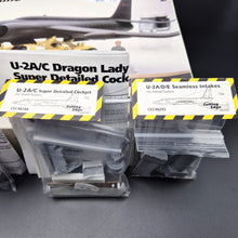 Load image into Gallery viewer, Testors U2-C Spyplane with Ground Handling Equipment #516 1:48 Scale Model Kit + Bonus Conversion Kits