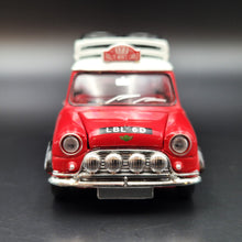 Load image into Gallery viewer, Explorafind 1967 Mini Cooper MKI Rally Red 1:50 Die Cast Car New