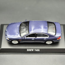 Load image into Gallery viewer, Welly 2002 BMW 745i Dark Purple 1:36 #9763 Collection Series Boxed