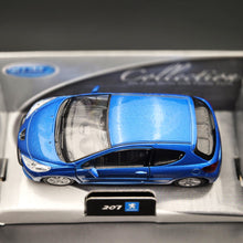 Load image into Gallery viewer, Welly 2007 Peugeot 207 Blue 1:36 #42370 Collection Series Boxed