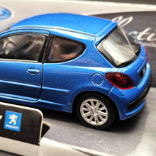 Load image into Gallery viewer, Welly 2007 Peugeot 207 Blue 1:36 #42370 Collection Series Boxed