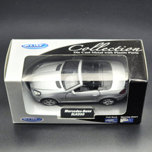 Load image into Gallery viewer, Welly 2010 Mercedes-Benz SLK 350 Silver #42358 1:36 Collection Series Boxed