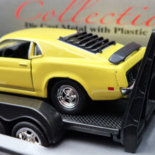 Load image into Gallery viewer, Welly 2001 Chevrolet Suburban & 1970 Ford Mustang Boss 302 Off-Roader Trailer Set Collection