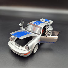 Load image into Gallery viewer, Explorafind 1994 Porsche 964 Turbo Carrera RS Silver 1:24 Die Cast Car