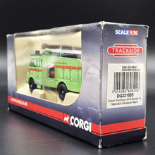 Load image into Gallery viewer, Corgi Trackside 1970 Green Goddess EFS Manston Museum Kent Fire Engine #DG221005 1:76 Model