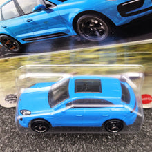 Load image into Gallery viewer, Matchbox 2025 Porsche Macan S Miami Blue #64 MBX Road Trip New Long Card