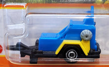 Load image into Gallery viewer, Matchbox 2021 Speed Trapper Trailer Blue & Yellow MBX Highway #62/100 New
