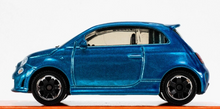 Load image into Gallery viewer, Matchbox 2022 2019 Fiat 500 Turbo Blue MBX Metro #11/100 New Sealed Box