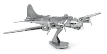 Load image into Gallery viewer, Explorafind 3D Metal Art - B-17 Flying Fortress Aircraft 3D Model Building Kit