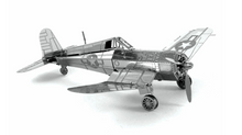 Load image into Gallery viewer, Explorafind 3D Metal Art - F-4U Corsair Aircraft 3D Model Building Kit