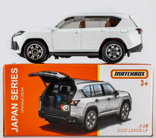 Load image into Gallery viewer, Matchbox 2023 2022 Lexus LX Pearl White Japan Series J-18 New Sealed Box