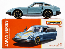 Load image into Gallery viewer, Matchbox 2023 Datsun 280 ZX Light Blue Japan Series #21 New Sealed Box