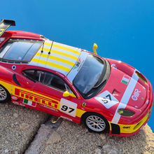Load image into Gallery viewer, Bburago 2008 Ferrari F430 GTC Red 24h Le Mans 1:43 Die Cast Car